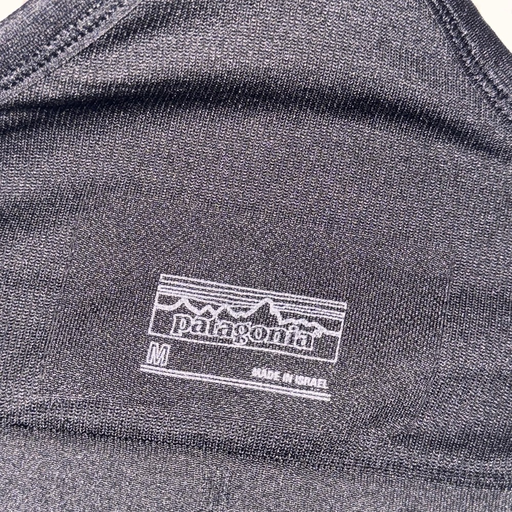 Patagonia Women's Active Sports Bra Top Black Size Medium Outdoors Hiking - Picture 6 of 7